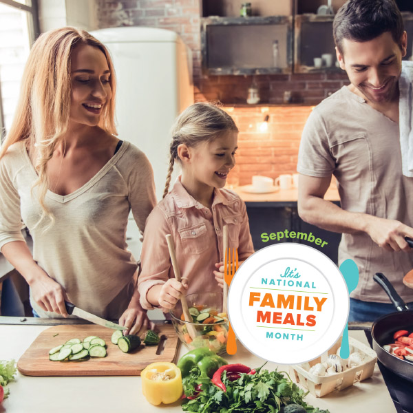 September: National Family Meals Month