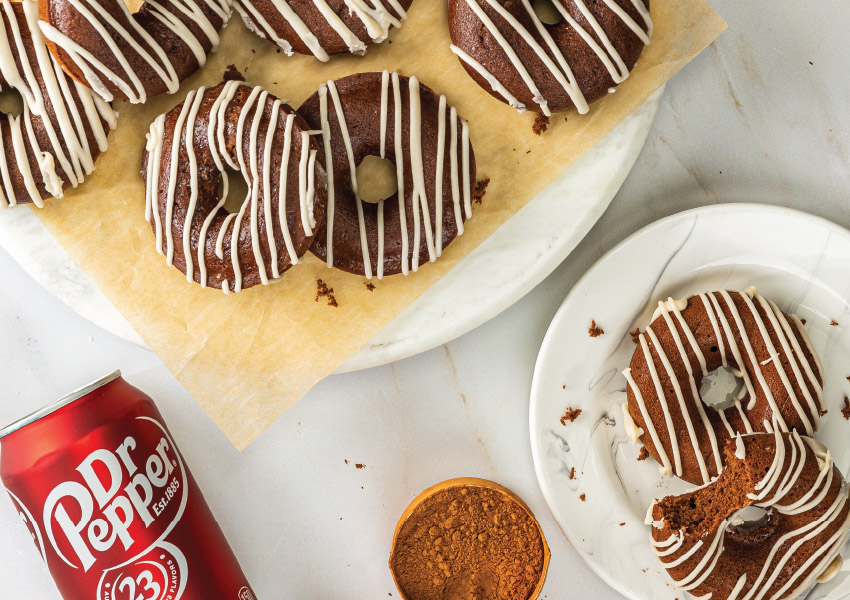 Dr Pepper Donuts